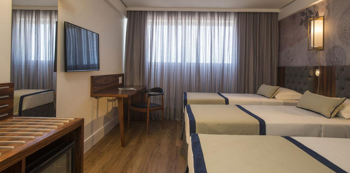 Hotel Luzeiros Recife Luaran gambar A room at the hotel